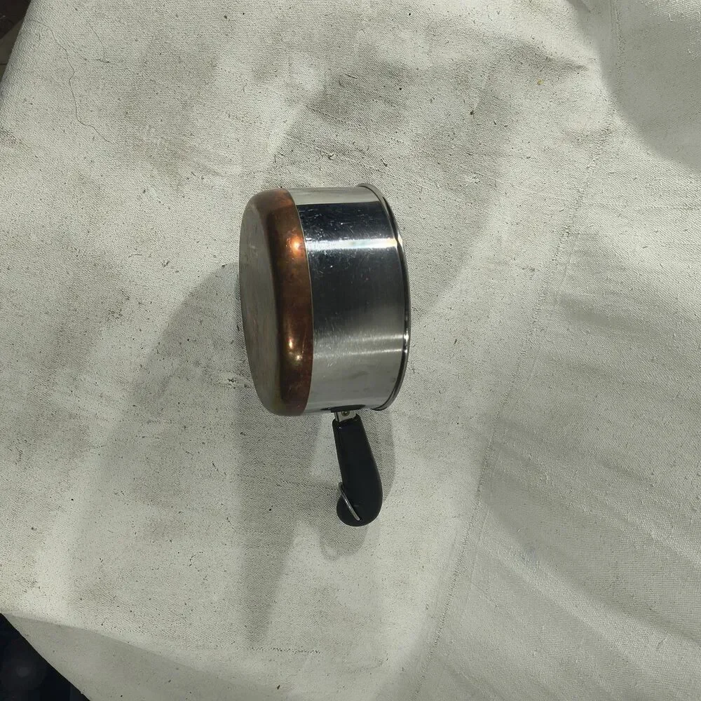 Revere Ware Vintage 32oz Copper Clad Sauce Pan